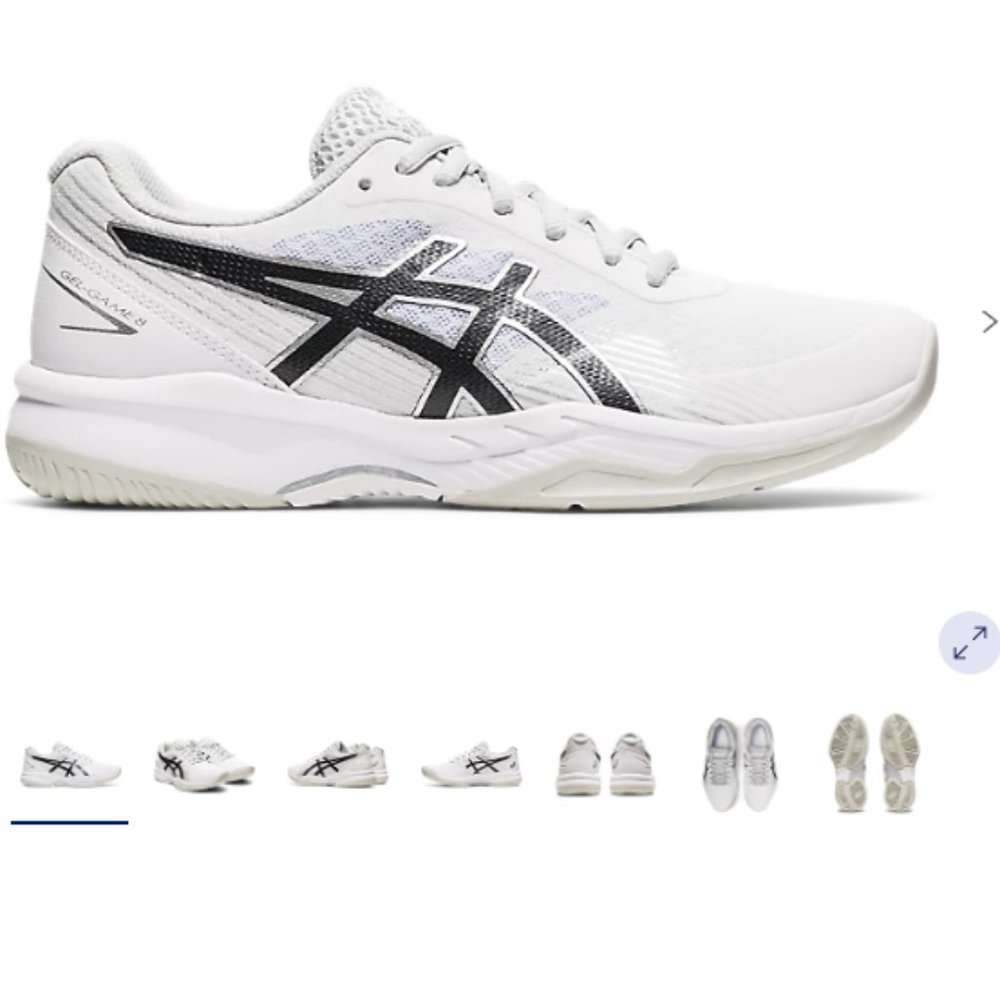 NWOT: Asics Gel Game 8 Tennis Shoes - Size 8